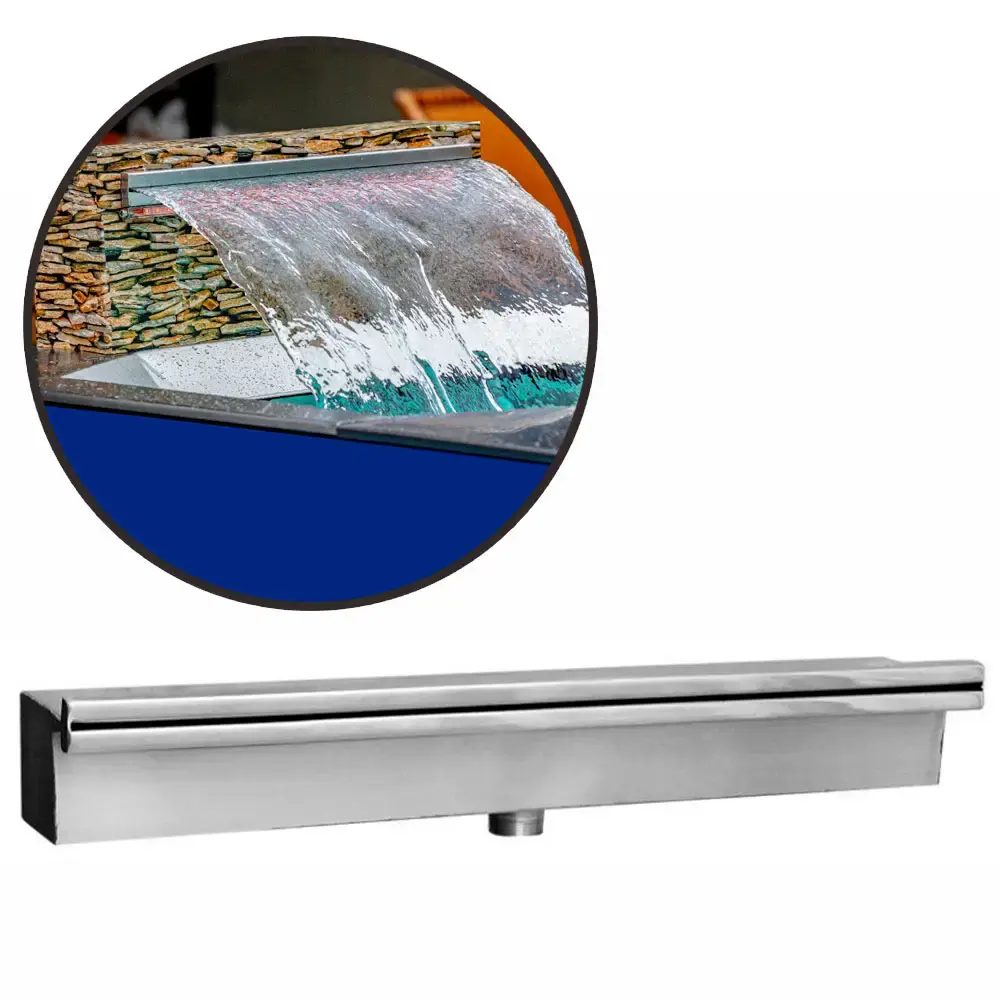 Cascata de embutir para piscina 40 CM Evald — fotografia de referência