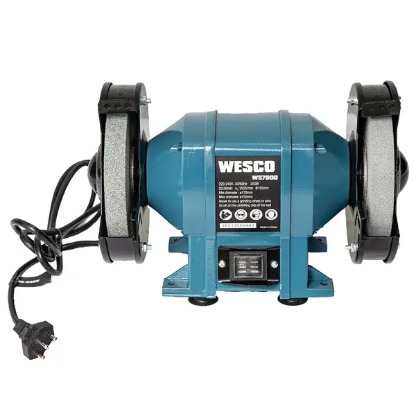 Esmeril de bancada 150MM 250W - 220V WS7800 - Wesco — fotografia de referência