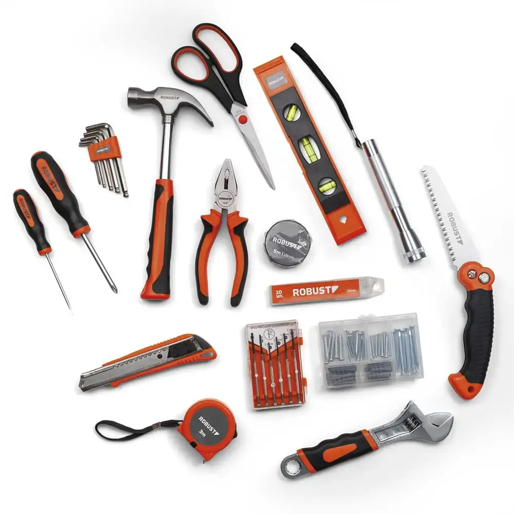 Kit de ferramentas com 85 peças diy 4000C 3370161 Robust — fotografia 4
