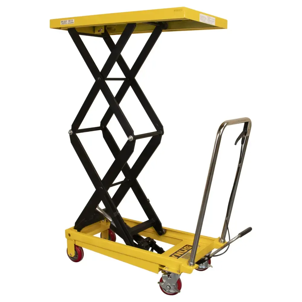 Mesa hidráulica pantográfica 350KG 2 estagios MHPL-350-2E 00000248.0 Lynus — fotografia 4
