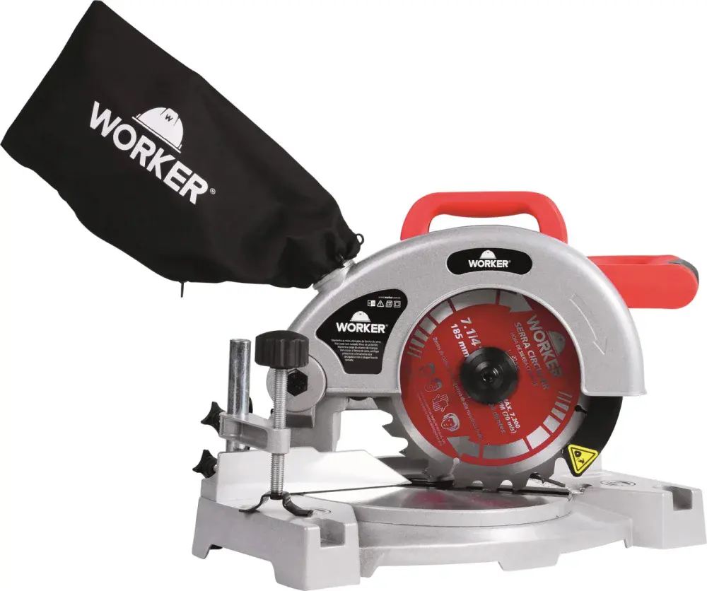 Serra esquadria 7.1/4 20MM 5500RPM 900W Worker — fotografia 8