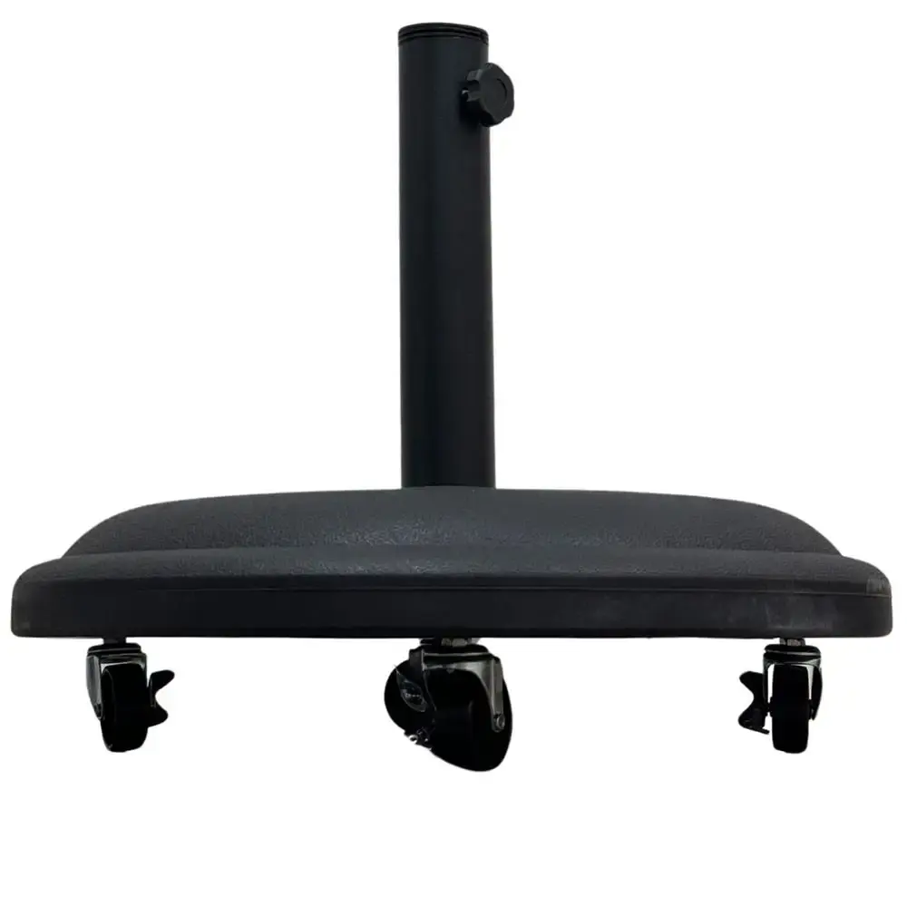 Base para ombrellone com rodas 50X50X36 CM 26KG preta IWBO50 ImportWay — fotografia 3
