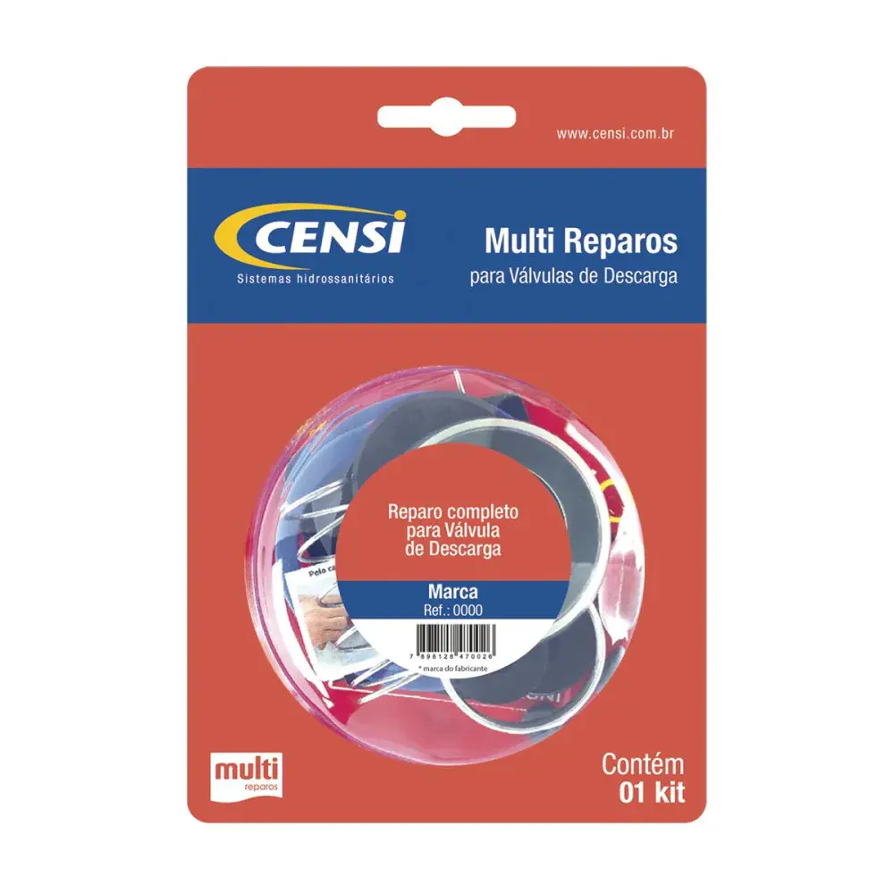 Kit multirreparos válvula descar hydra Censi