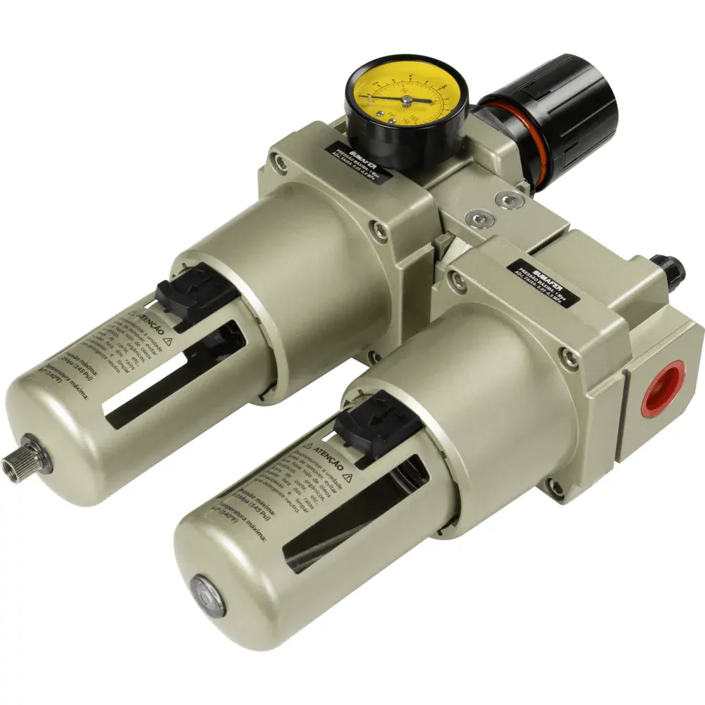 Regulador de lubrificação ar 145 lbf/pol 3/4 Bumafer — fotografia 4
