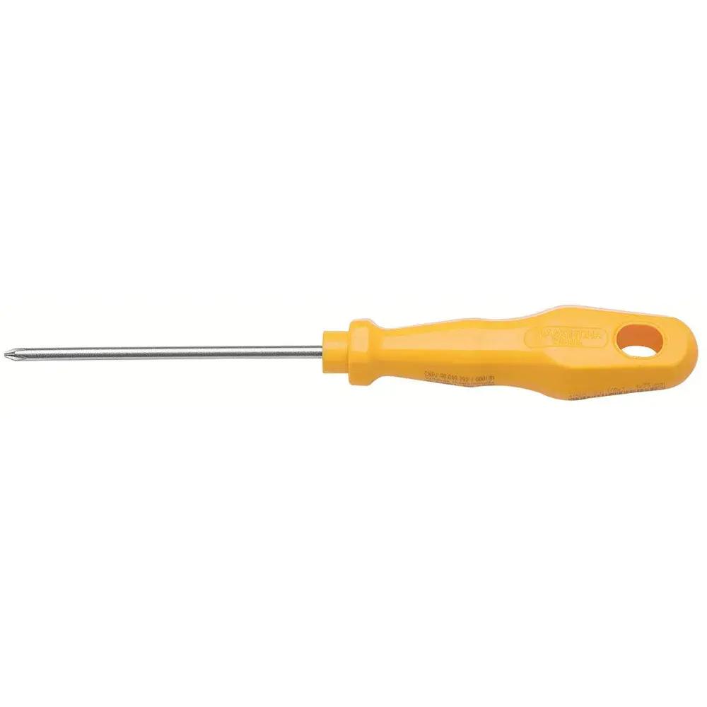 Chave de philips de ponta cruzada amarelo 1/8X3” Tramontina