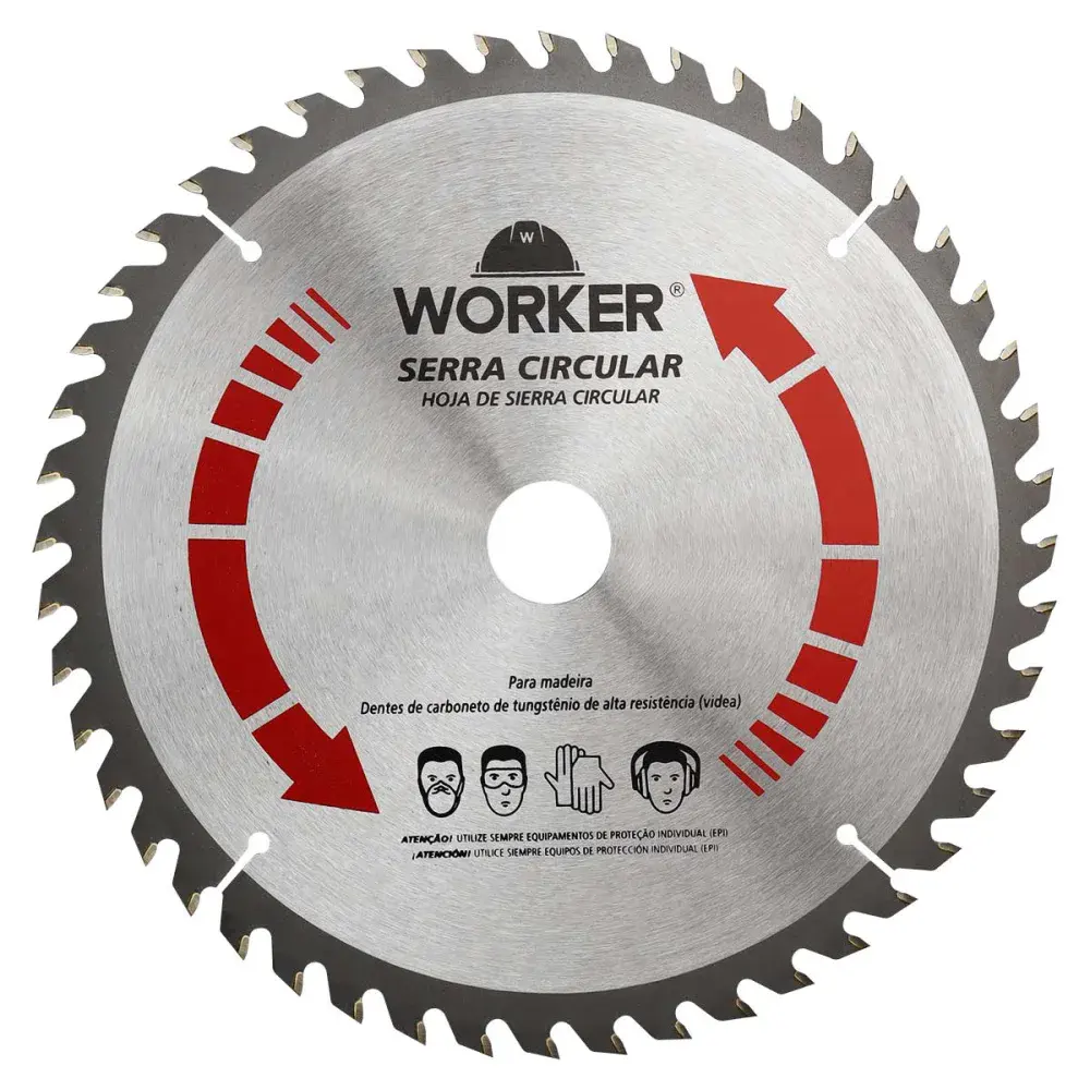 Disco de serra widea 10 48 dentes 30MM Worker