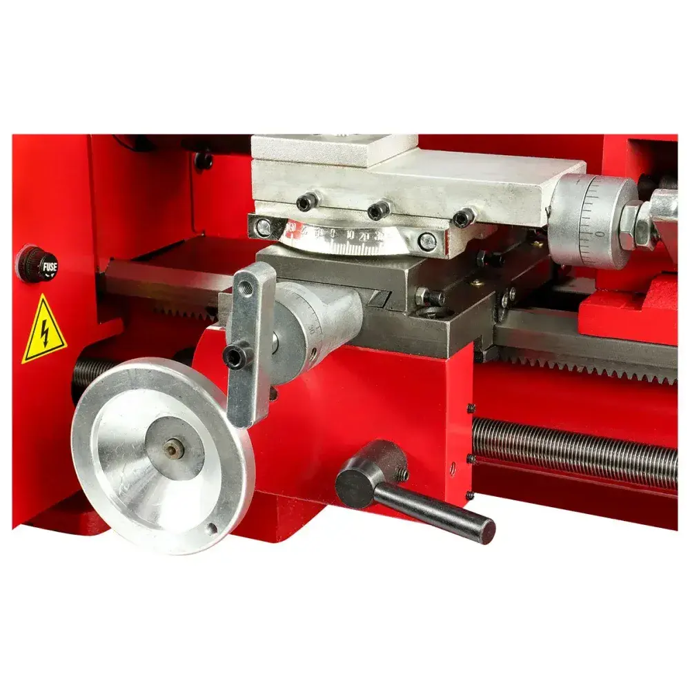 Torno mecânico em aço TMB-350 350MM 550W 220V Bumafer — fotografia 9