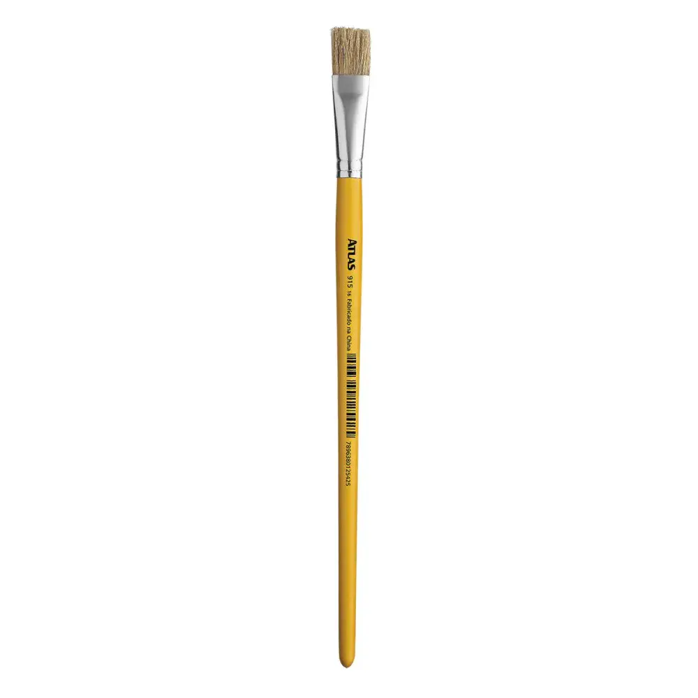 Pincel artistico Atlas achatado 12 915/12 — fotografia de referência