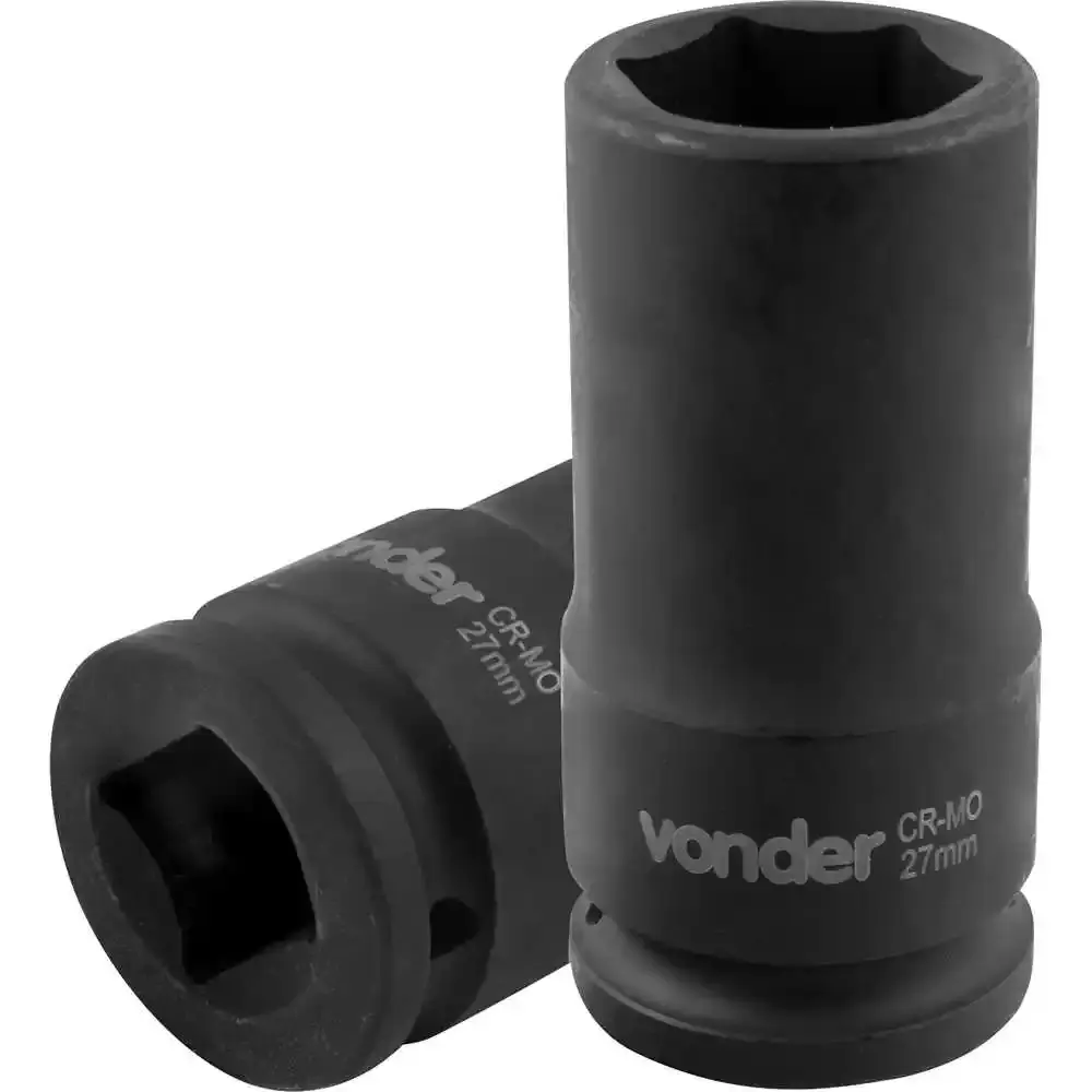 Soquete sextavado longo de impacto 27MM 3/4POL Vonder — fotografia de referência