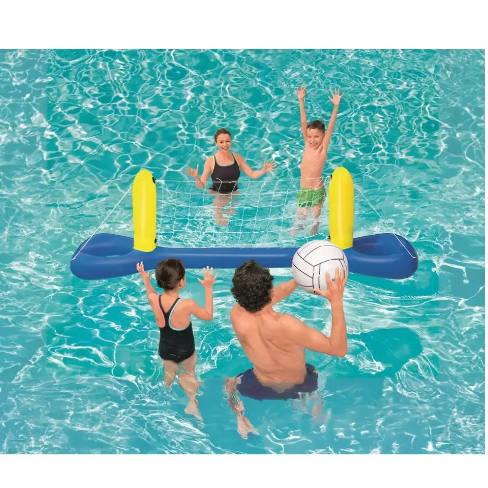Kit Voleibol Inflável Para Piscina 64 x 252 cm 094700 BEL — fotografia de referência