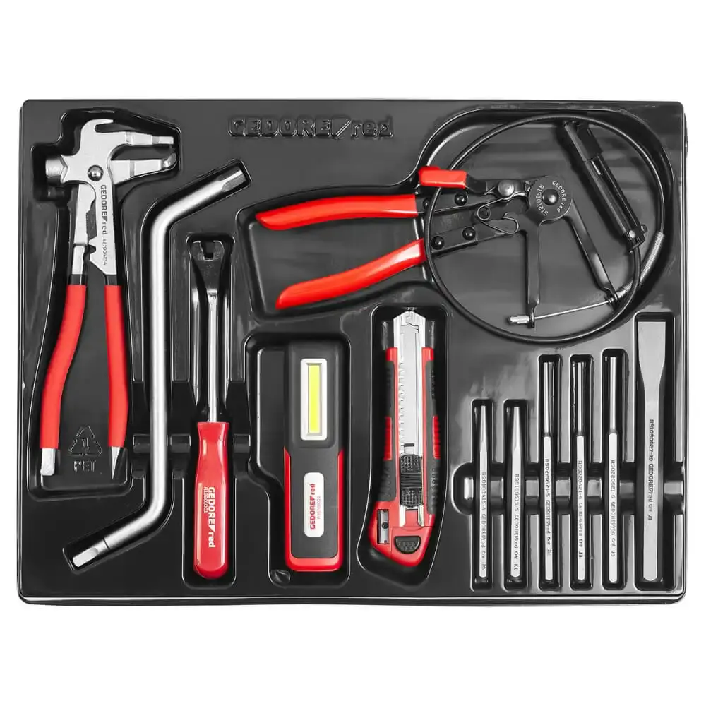 Carro para ferramentas com 236 peças black edition Gedore RED — fotografia 4