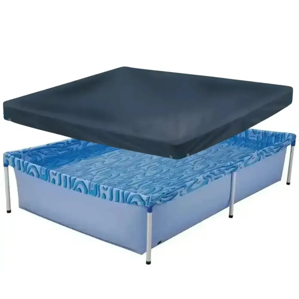 Piscina retangular 1000 litros 189X126X42CM com capa Mor — fotografia 3