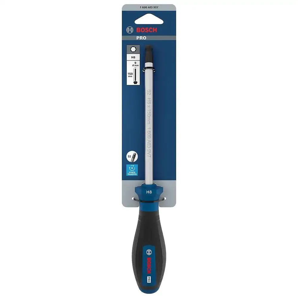 Chave de fenda hexagonal PRO H8X150MM Bosch — fotografia 4