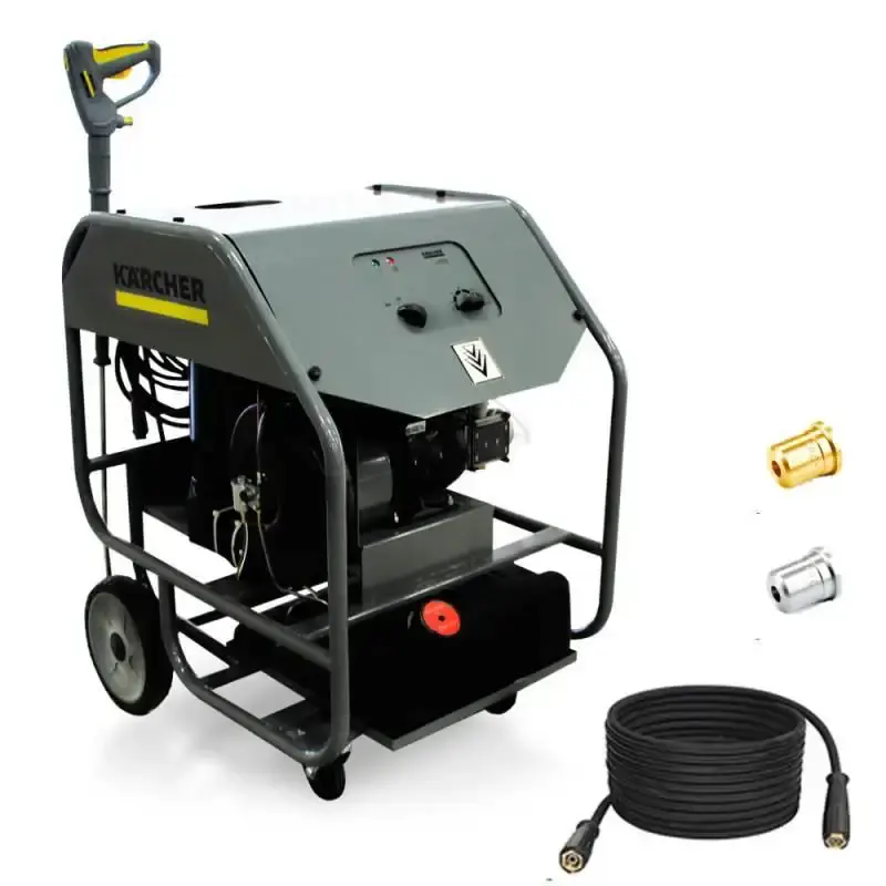 Lavadora de alta pressão 8200W água quente HDS 12/15 cage new 2175 PSI 220V trifásica Karcher — fotografia de referência