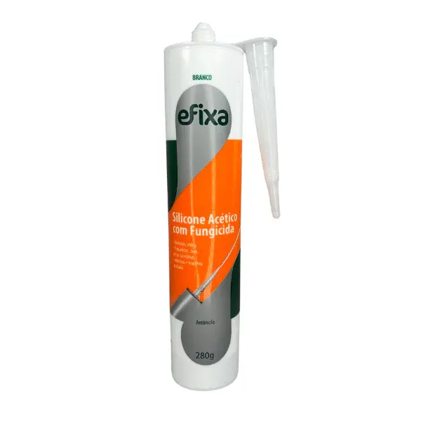 Silicone acético branco - Efixa