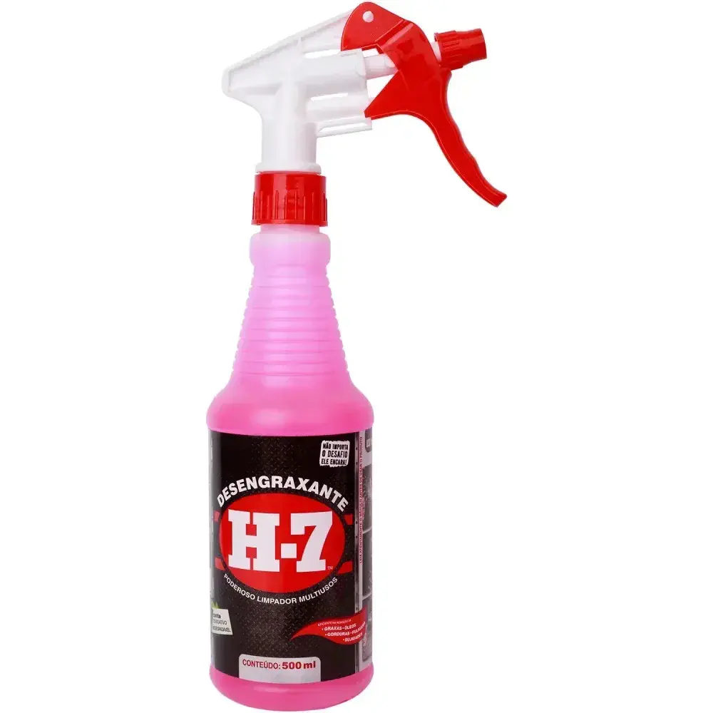 Desengraxante para limpeza pesada spray 500ML H-7 H7 — fotografia 3