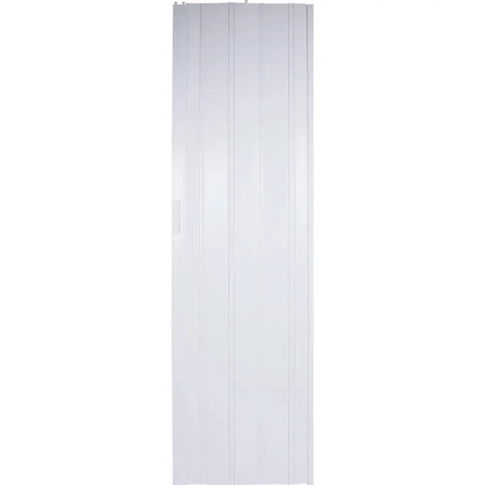 Porta sanfonada pvc 2,10M x 60CM branca Kala — fotografia 4