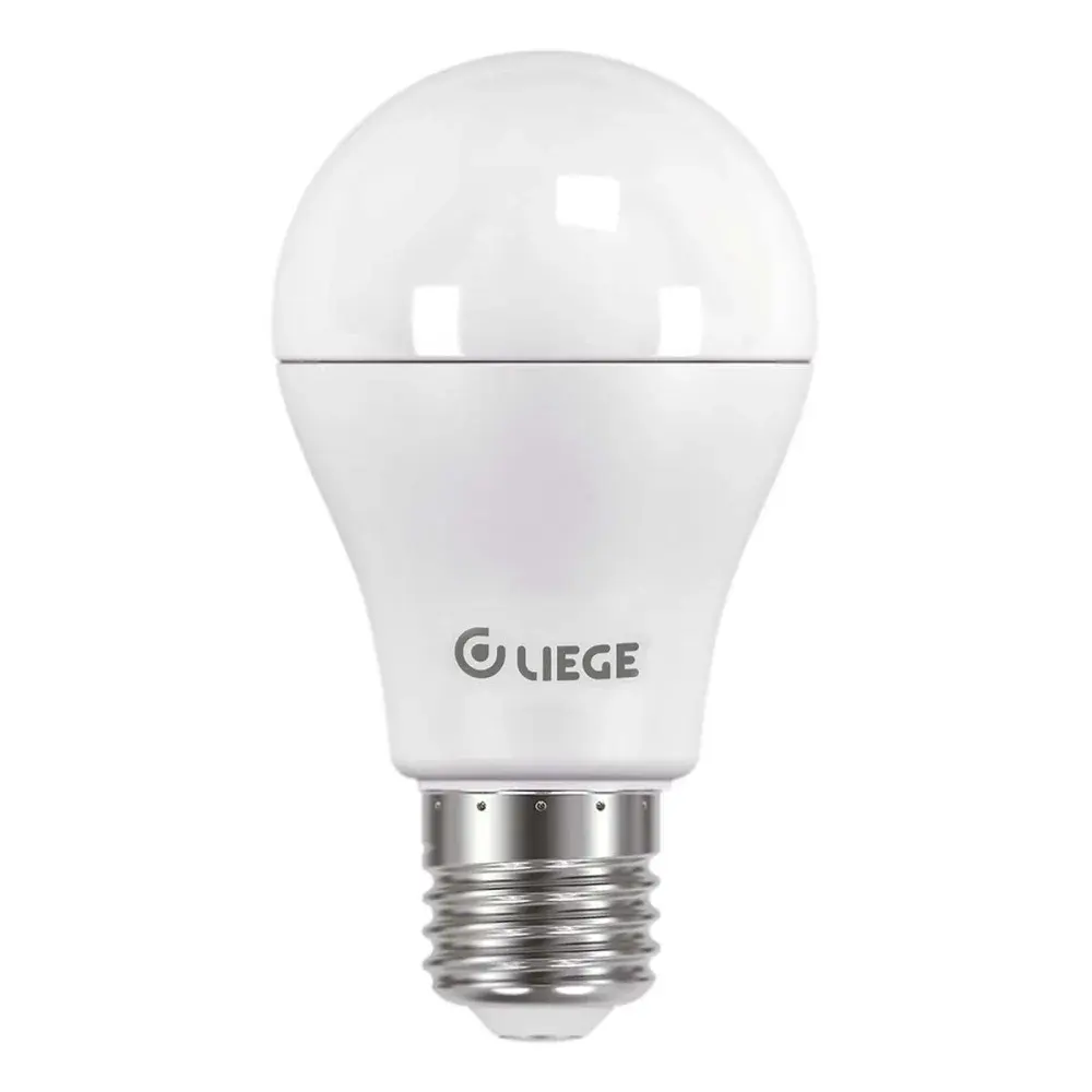 Lâmpada led bivolt E27 12W amarela Liege — fotografia de referência