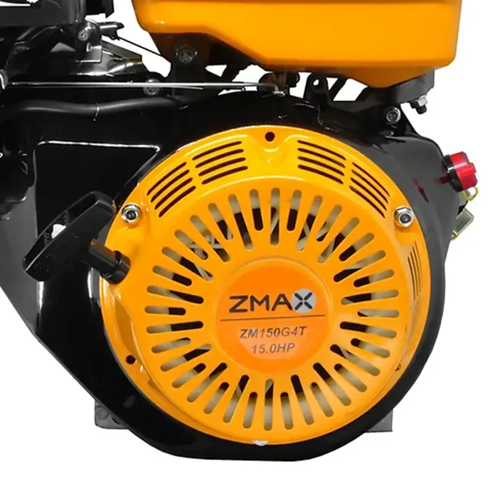 Motor gasolina 15 HP 4 tempos partida manual ZM150G4T zmax Z-Max — fotografia 5