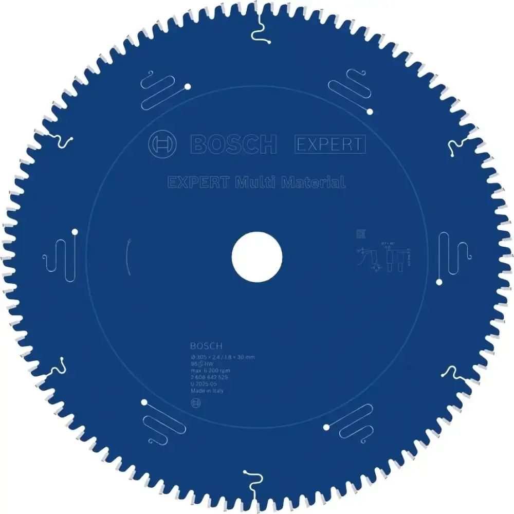 Disco de serra circular expert multi material 305X30MM 96 dentes Bosch — fotografia de referência