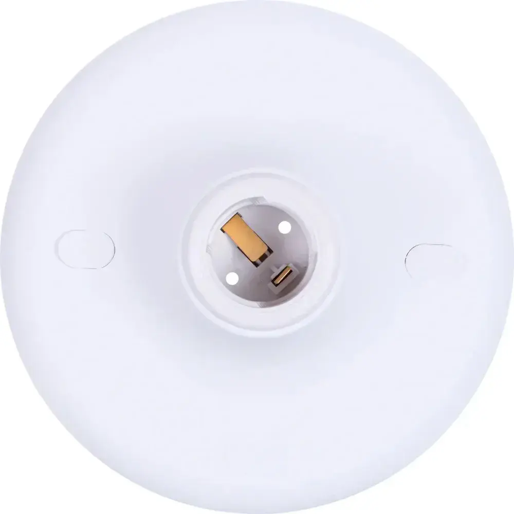 Plafonier economic nylon E27 1X60W branco Taschibra — fotografia 8