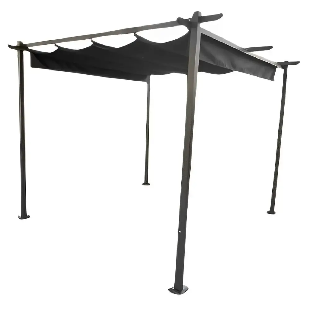 Tenda gazebo 4X3 aço pergolado IWGZP43 ImportWay
