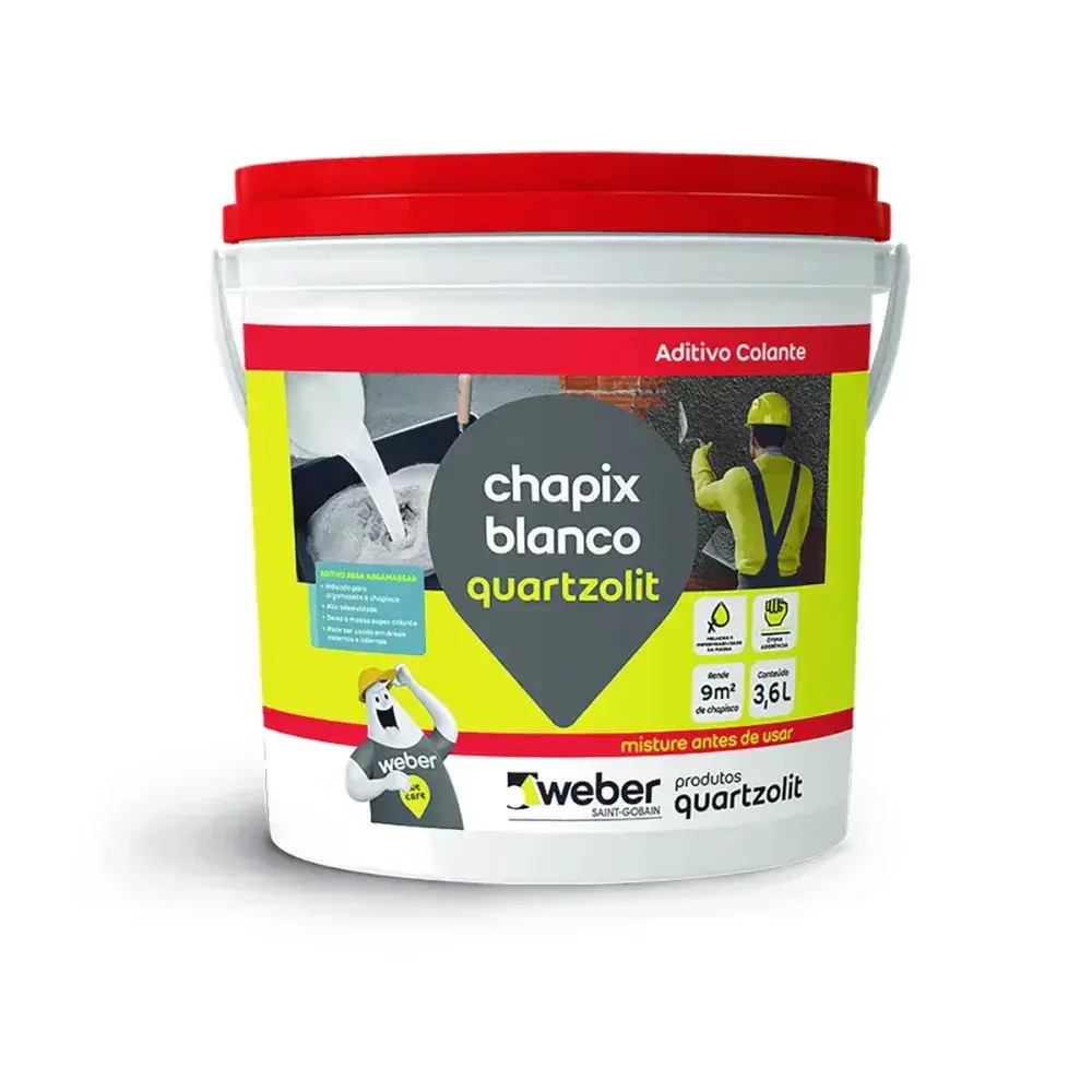 Adesivo argamassa chapix blanco 3,6KG Quartzolit