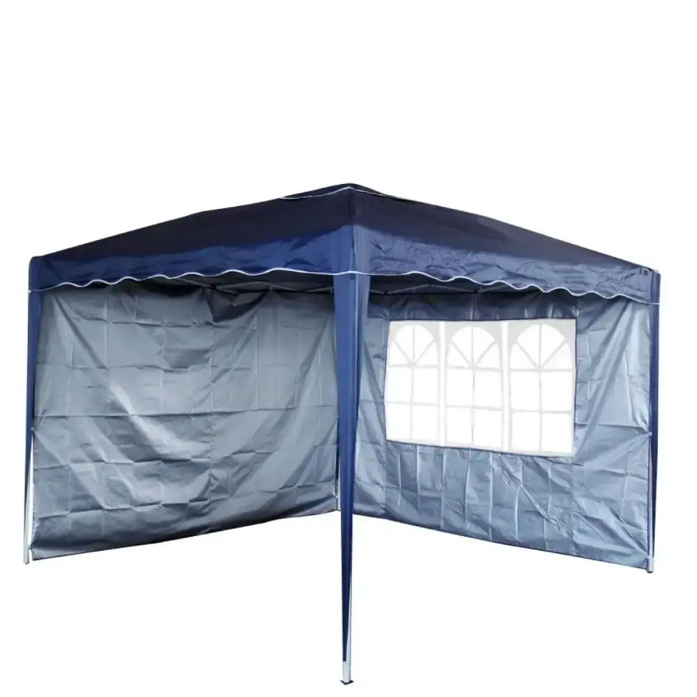 Parede para tenda gazebo articulado 3 x 3 metros 2 peças iwpgzaz ImportWay