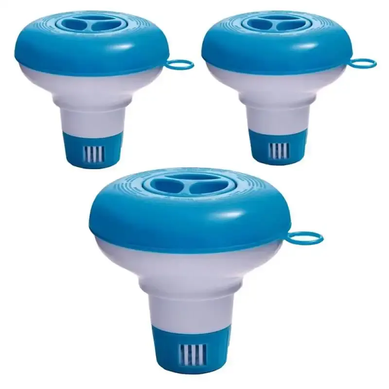 Flutuador dosador para pastilha de tricloro 12.7 CM kit com 3 peças Intex