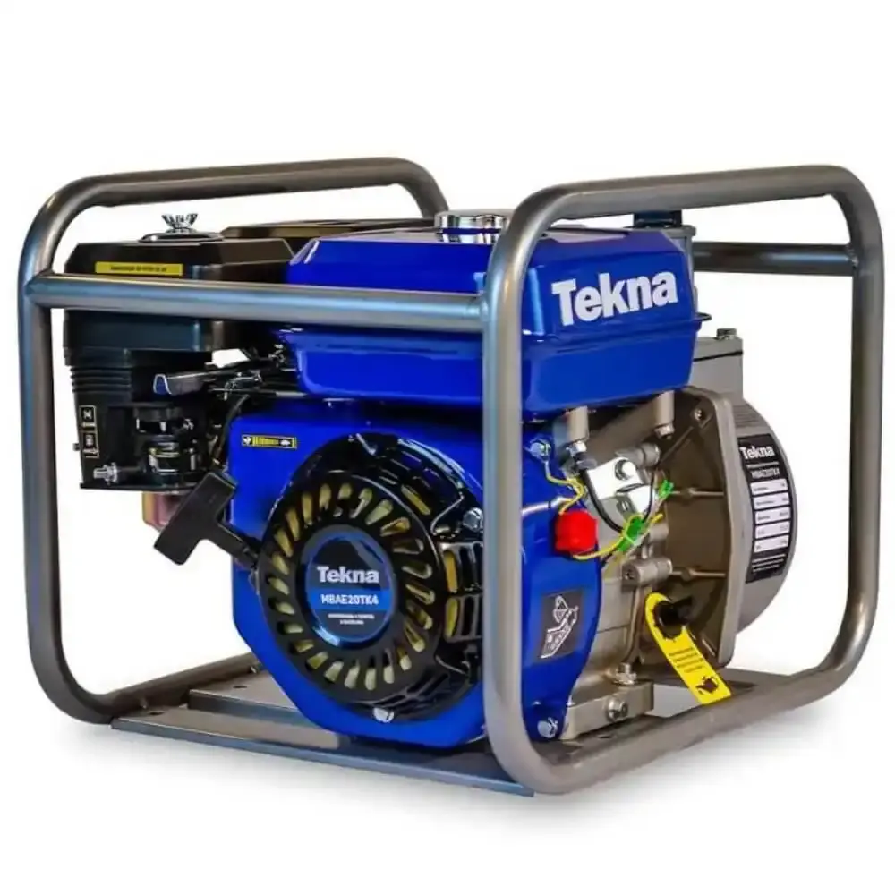 Motobomba à Gasolina 2 x 2 Motor 4 Tempos 5,5HP Auto Escorvante MBAE20TK4 TEKNA