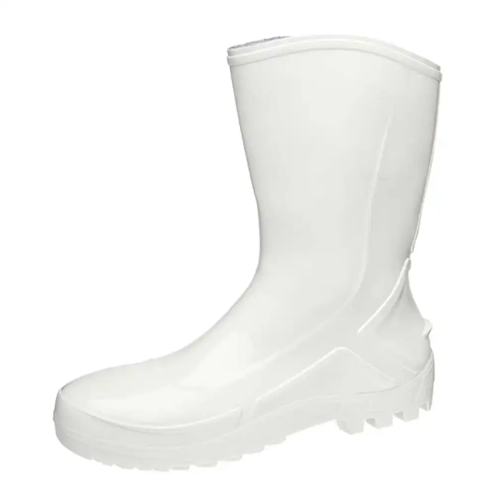 Bota ocupacional impermeável vulcaflex galocha PVC 110VFLEX BR | 700452 branca Marluvas 43 — fotografia 2