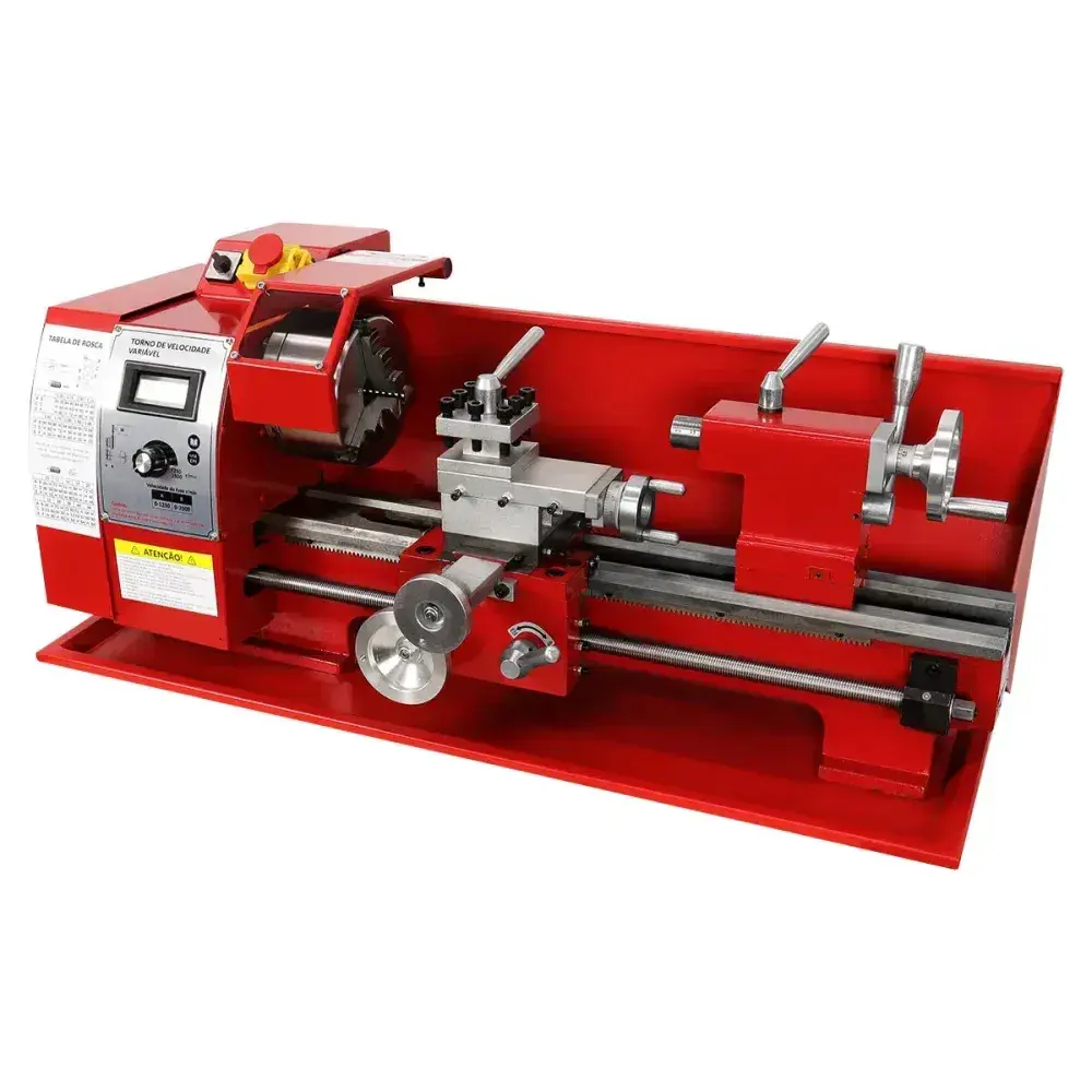 Torno mecânico 400MM 1100W brushless 220V Bumafer — fotografia 10