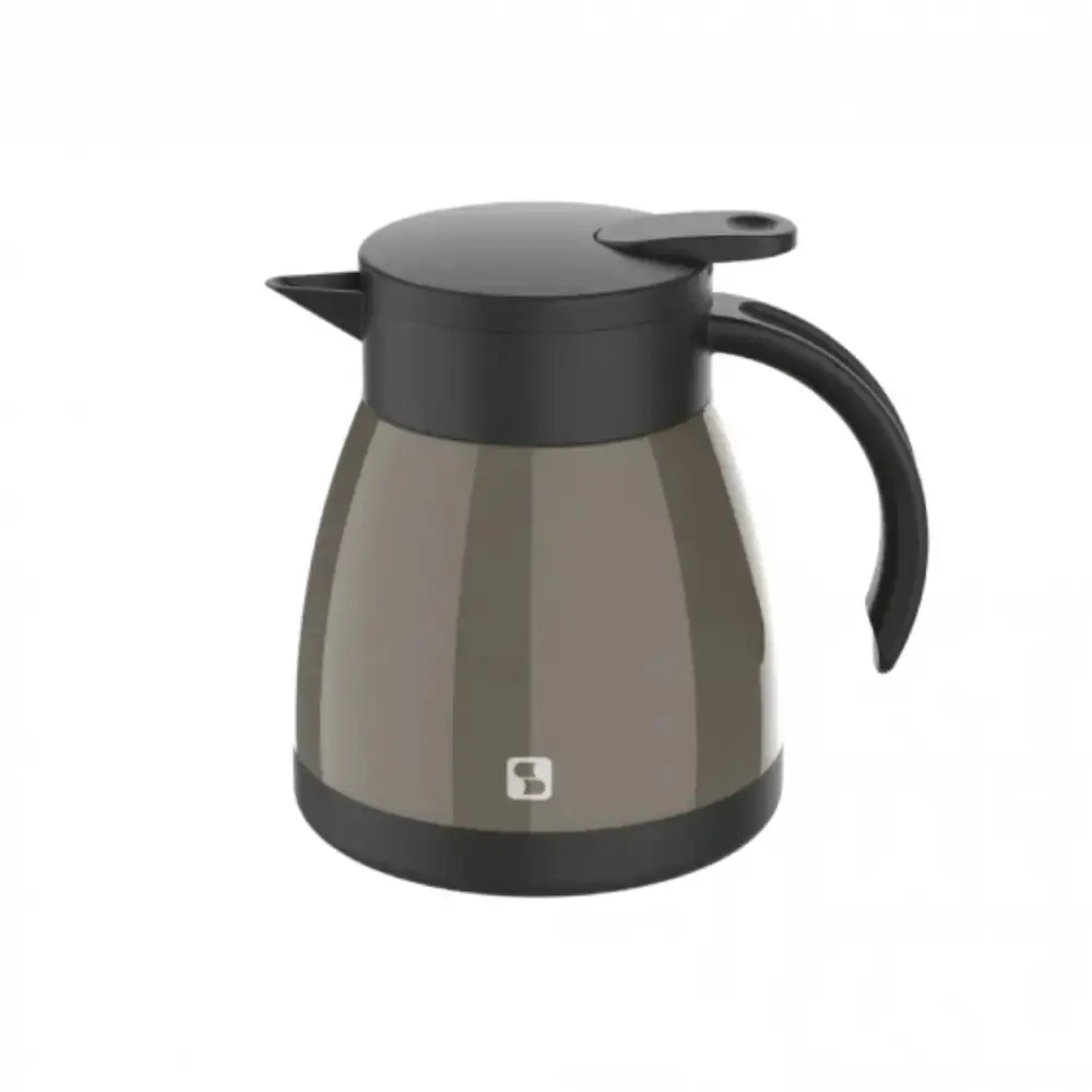 Bule térmico elegance 500ML Soprano Cinza — fotografia 3