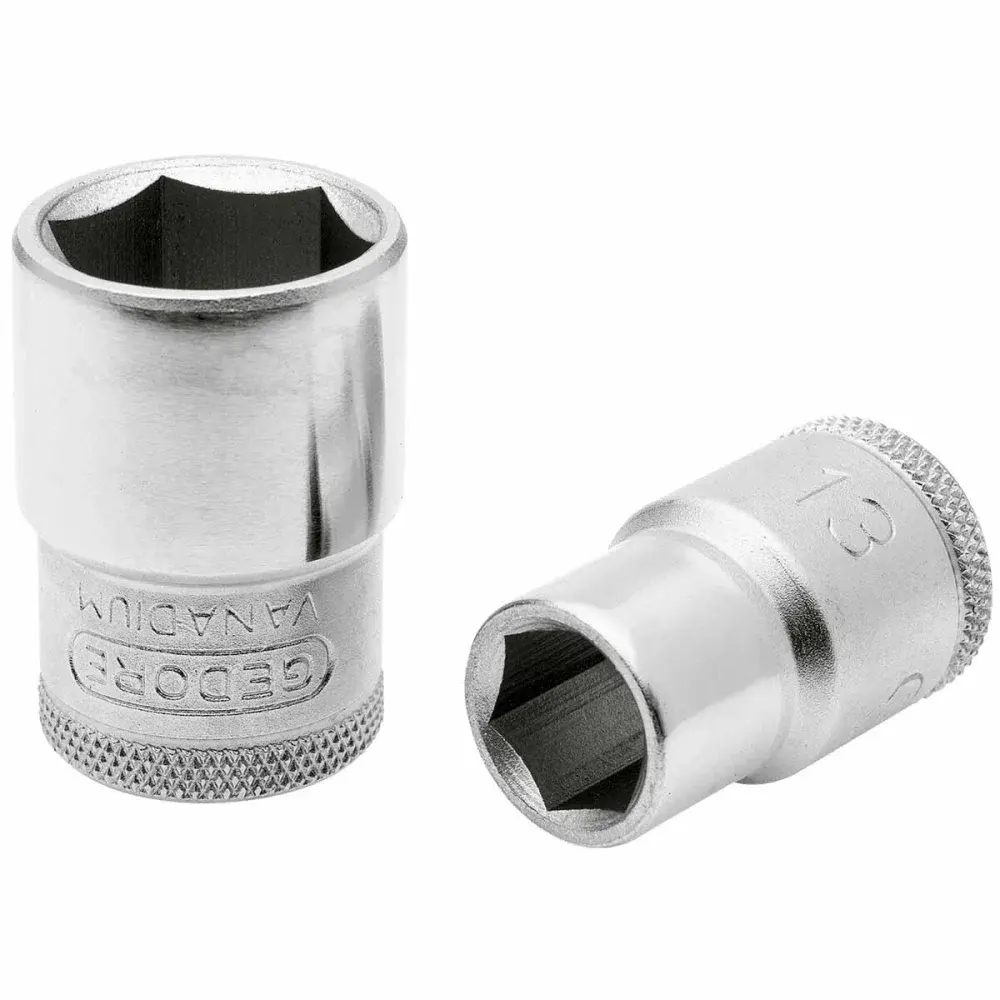 Chave soquete 13 mm sextavado encaixe de 1/2 Gedore — fotografia de referência