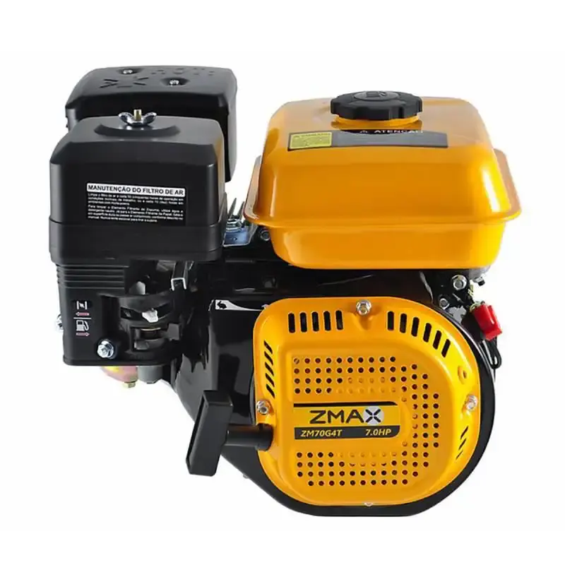 Motor gasolina 7 HP 4 tempos partida manual ZM70G4T Zmax