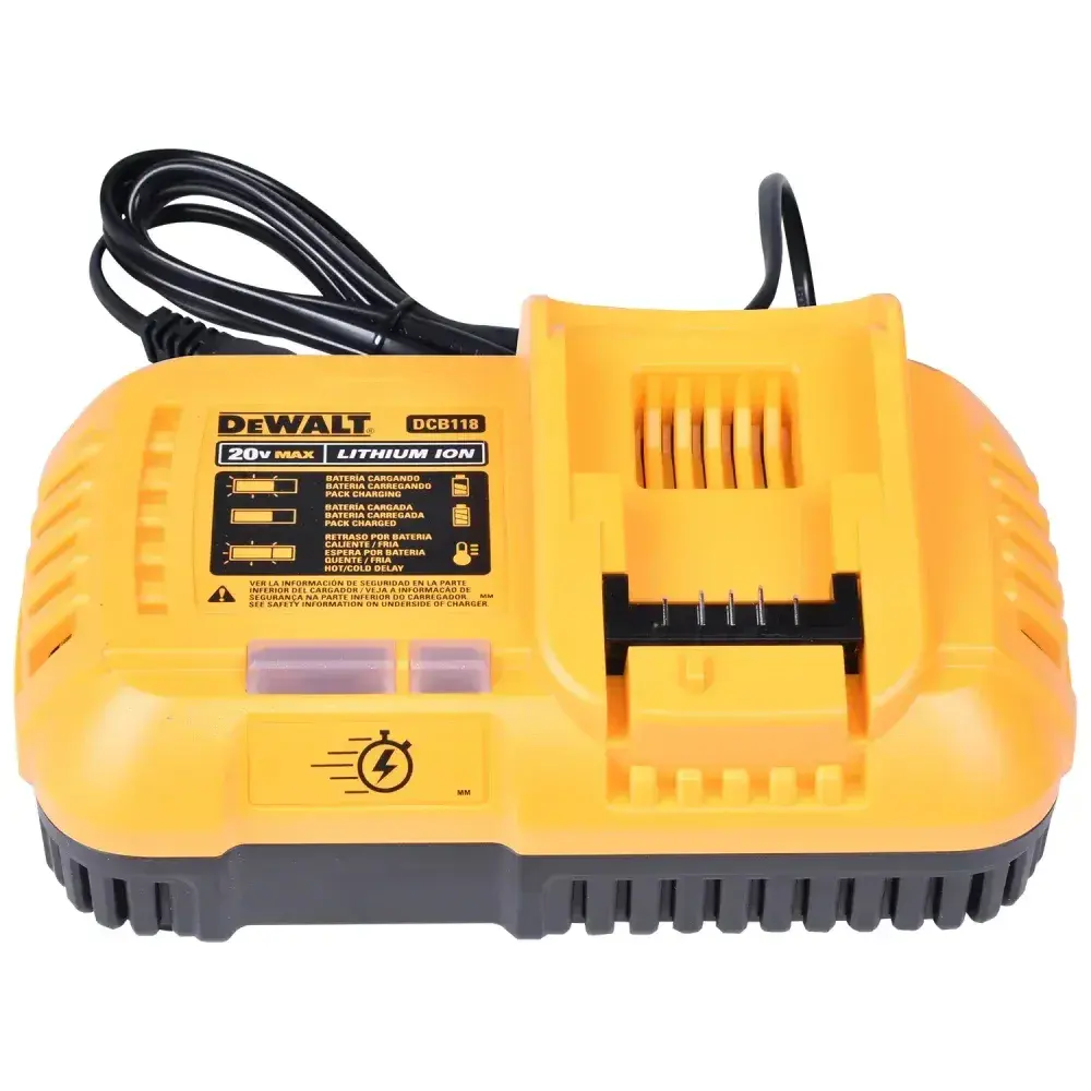 Carregador rápido flexvolt 20 a 60V DCB118-B2 Dewalt — fotografia 2