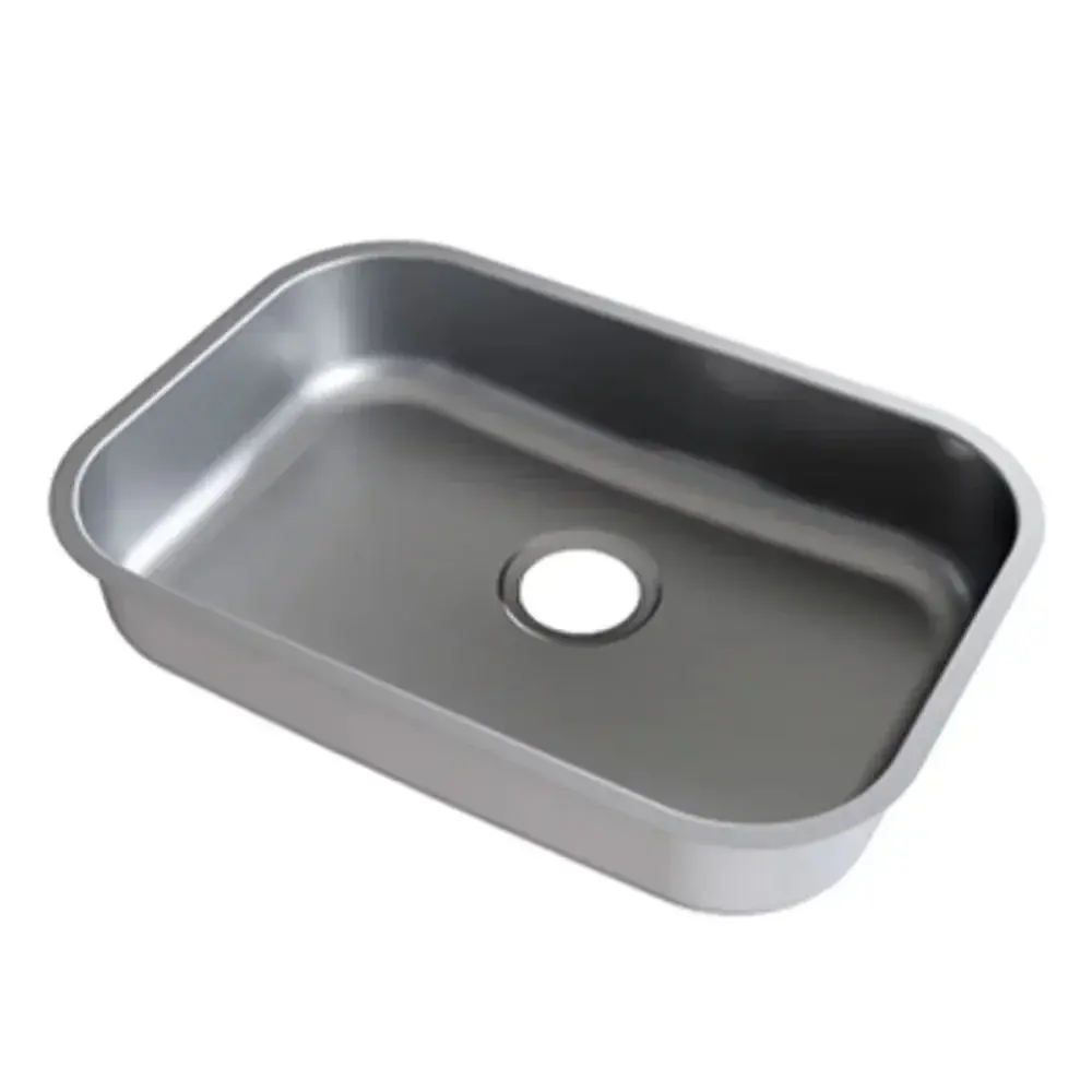 Cuba riva inox acetinado 11,0CM sem válvula 47X32 docol Docol Inox — fotografia 2