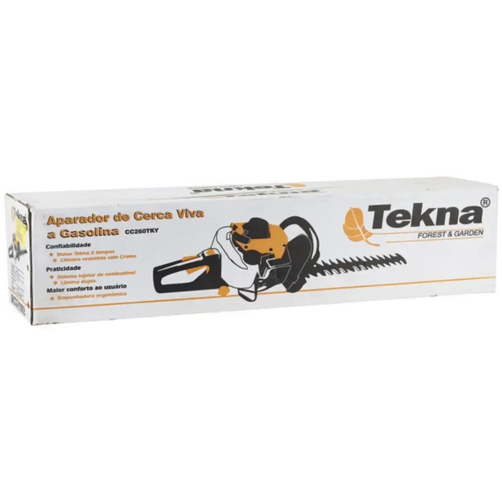 Podador de cerca viva 25,6CC 1HP corte 600MM CC260TKY Tekna — fotografia 7