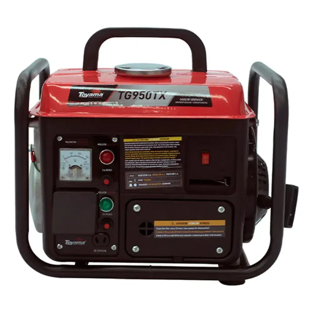 Gerador de energia a gasolina TG950TX-110 mono 127V Toyama — fotografia 9