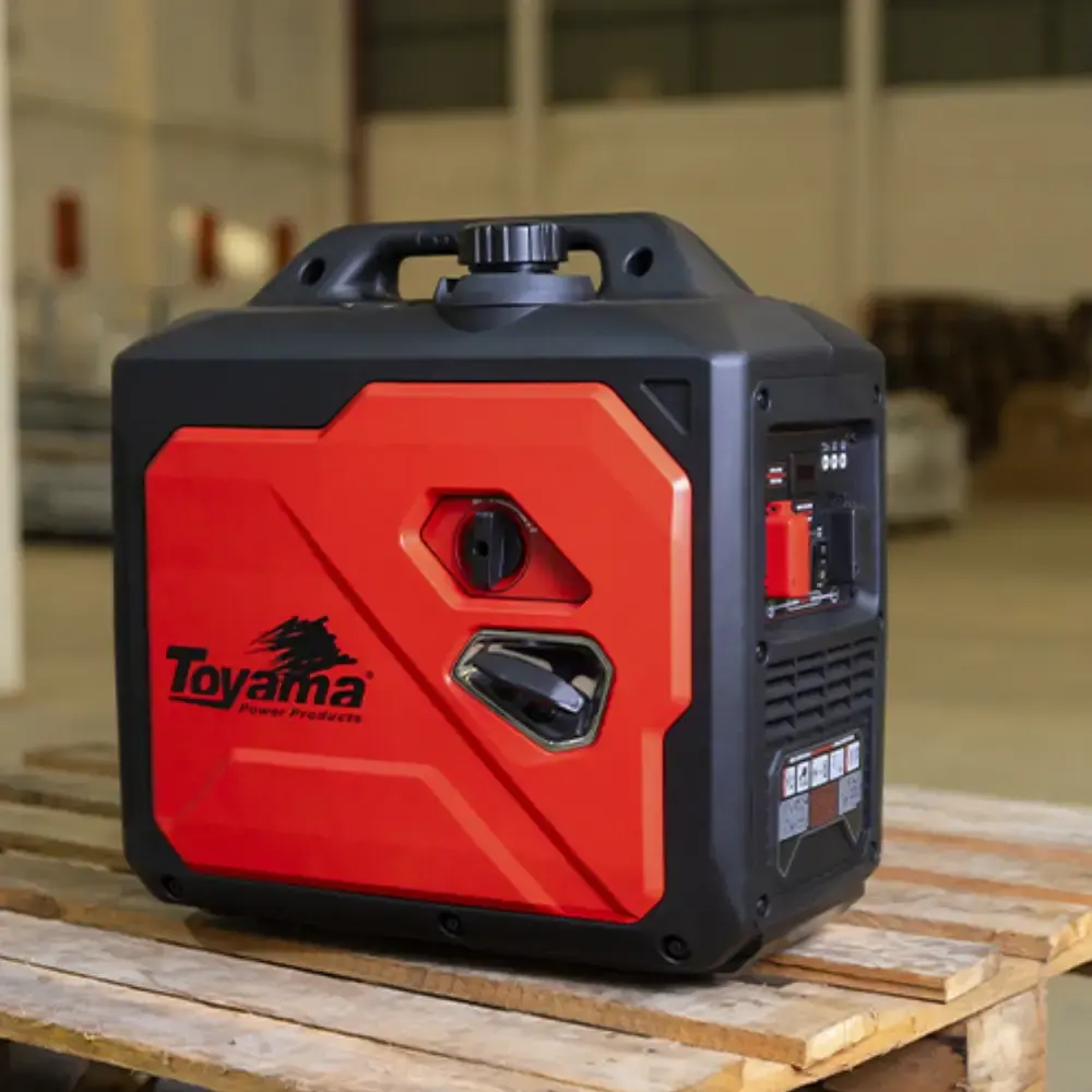 Gerador a gasolina 1,3 KW 1,3 KVA TG2200ISER-DC12V Toyama — fotografia 8