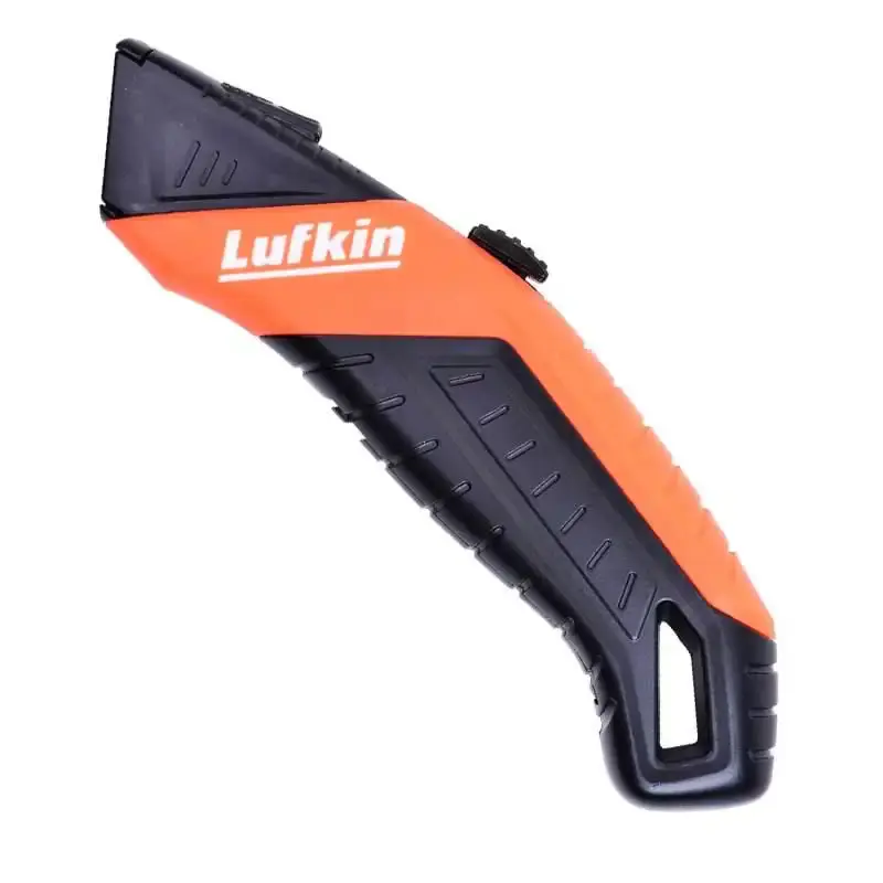 Estilete de segurança auto retrátil 18 MM lâmina trapezoidal ETS001L Lufkin