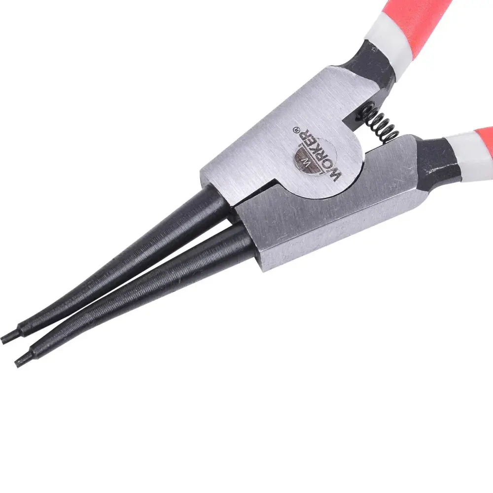 Alicate para anel externo reto 9” Worker — fotografia 10