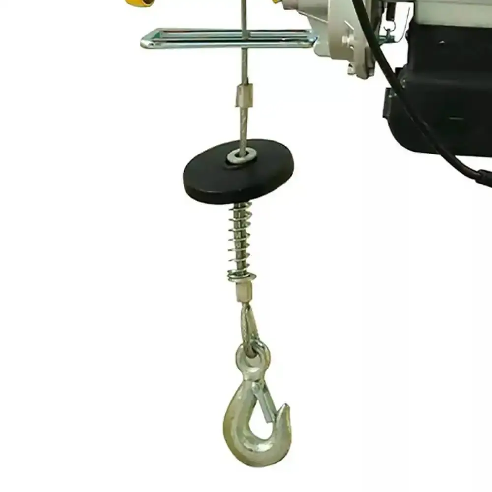 Talha guincho elétrico com trole 1 TON elevação 12M 220V Menegotti — fotografia 5