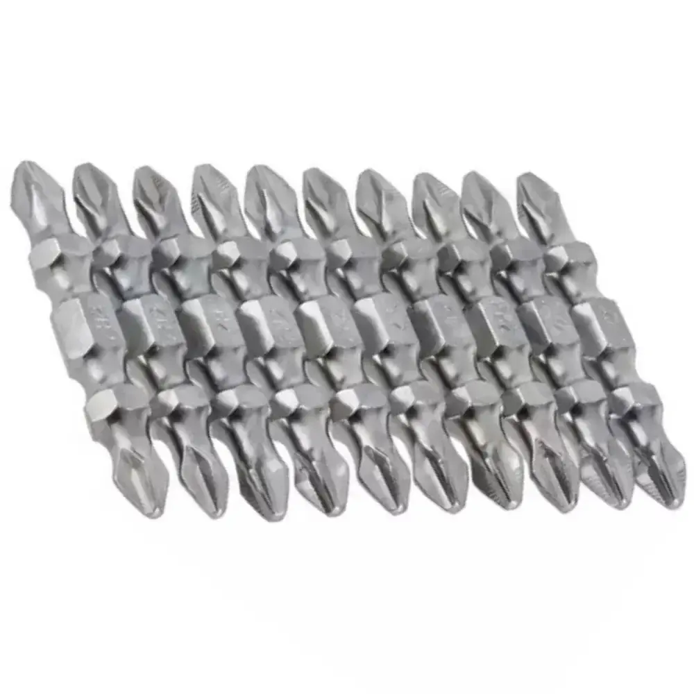 Bits phillips 1/4 POL x 1/4 POL 45MM ponta dupla com 10 unidades Gross