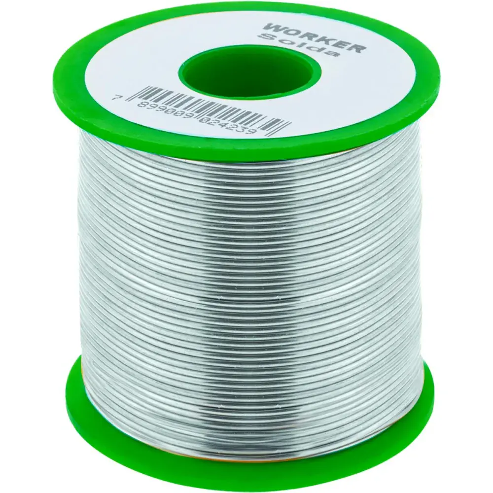 Carretel de solda estanho verde M15 1,5MM 500G Worker