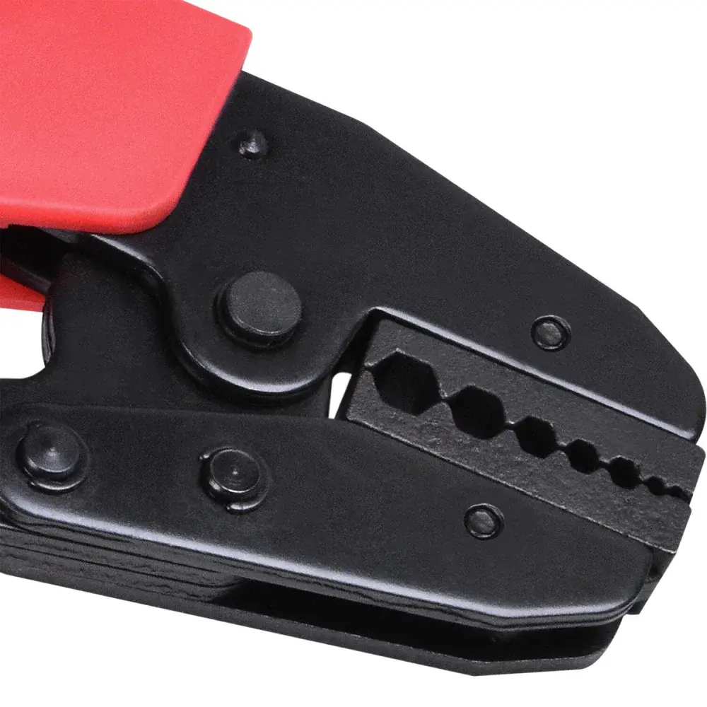 Alicate crimpador para cabos coaxiais 2,5-33,5MM² Worker — fotografia 5