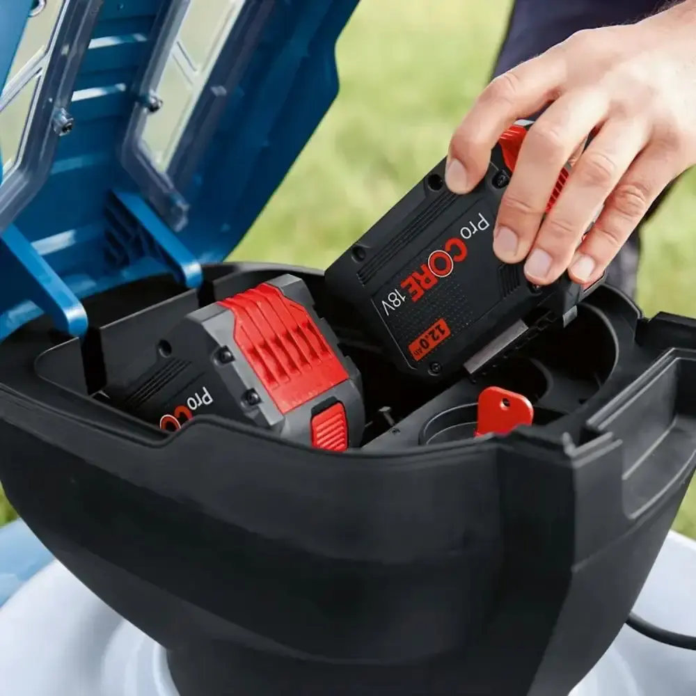 Cortador de grama a bateria 18V+18V GRA 18V2-46 sem carregador e bateria Bosch — fotografia 7