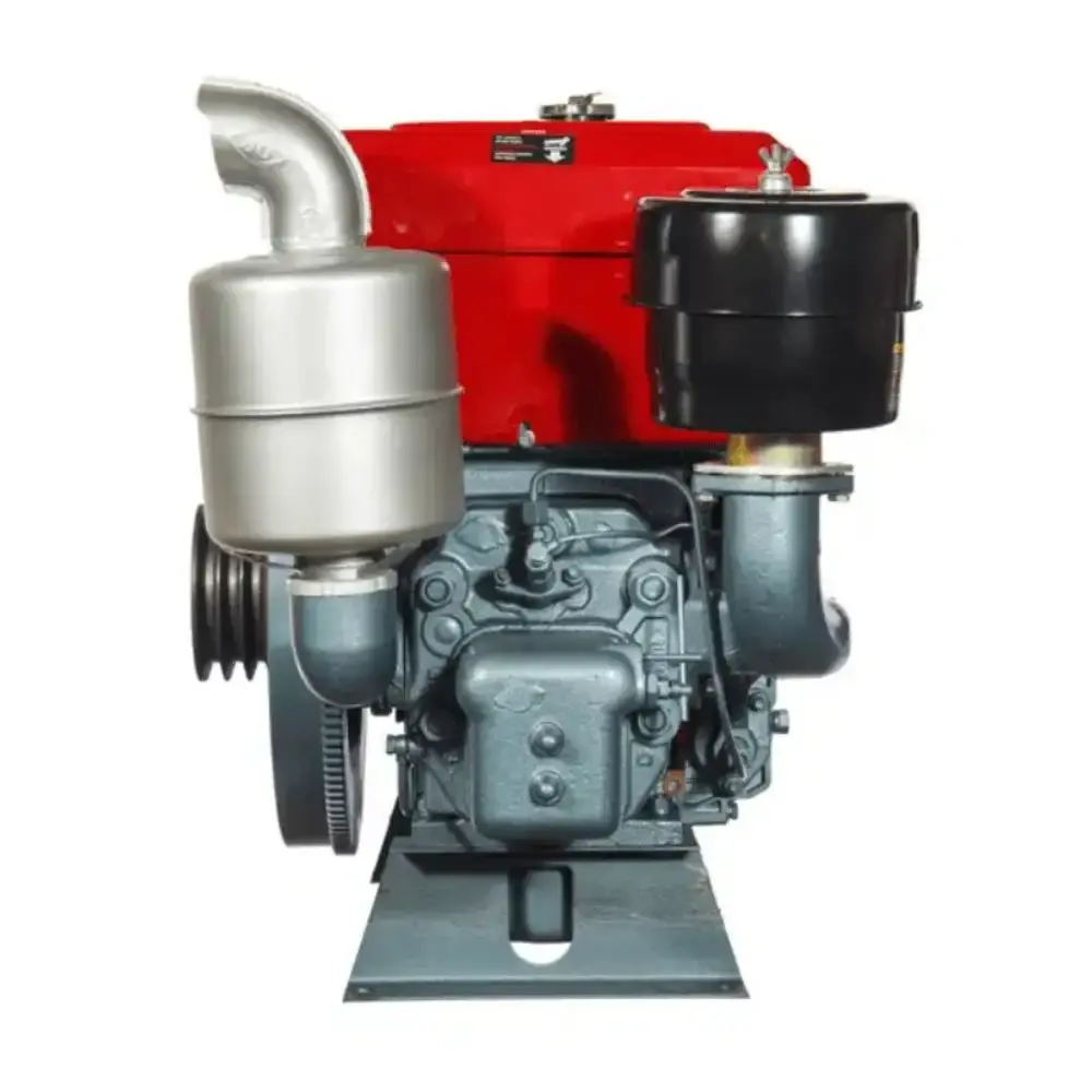 Motor a diesel 30 HP partida elétrica 4T refrigerado a água TDWE30RE-HD Toyama — fotografia 5
