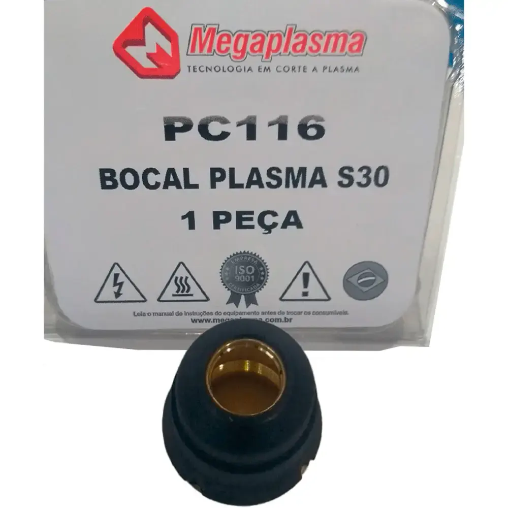 Bocal para plasma S30 - handyplasma 35/45I Esab PC116 megaplasma — fotografia de referência