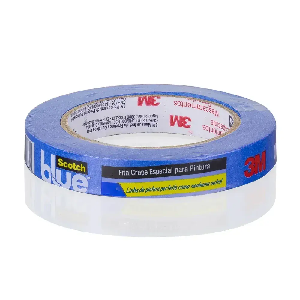 Fita crepe profissional 2090 blue tape 18MMX50M 3M — fotografia 2